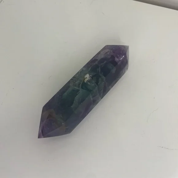Fluorite Double Point - Picture 3 of 5